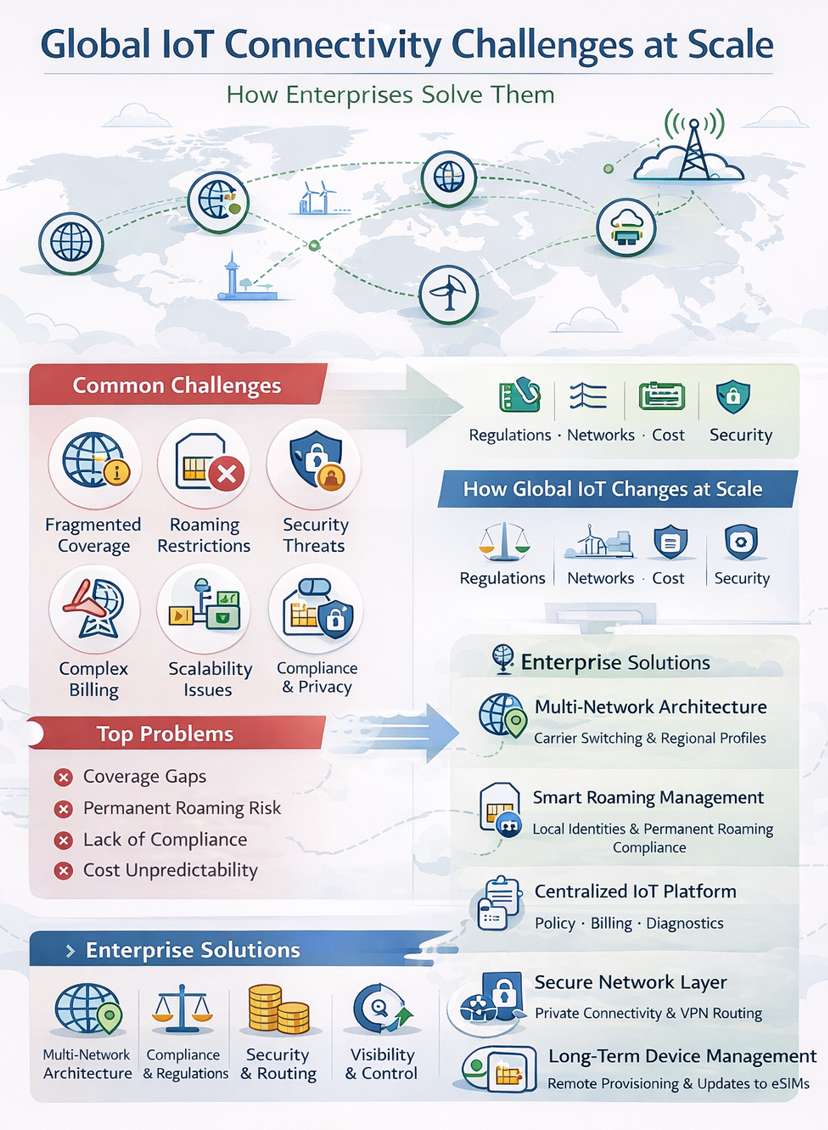 Global IoT Connectivity Challenges (And How Enterprises Solve Them ...
